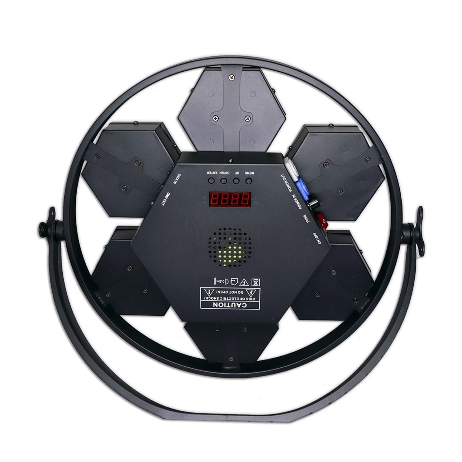 7x50W RGB LED Retro Latarka Z Pomocniczym Blacklight DMX512 DJ Sound Party Migające Światła Klub Taneczny Efekt Sceniczny Dyskoteki Niskie ZużYcie Energii