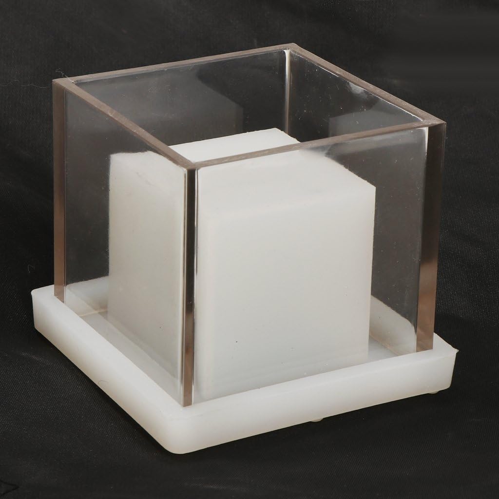 High and Cylinder Hollow Plastic Candle fit for, Wax, Beeswax, Clay, soap, Resin