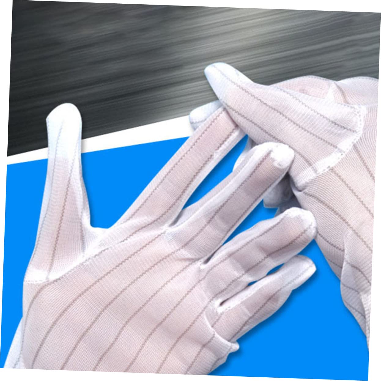 5 Pares De Guantes Mecánicos Para Trabajos Estáticos Para Reparación De Electrónica 10 Pares