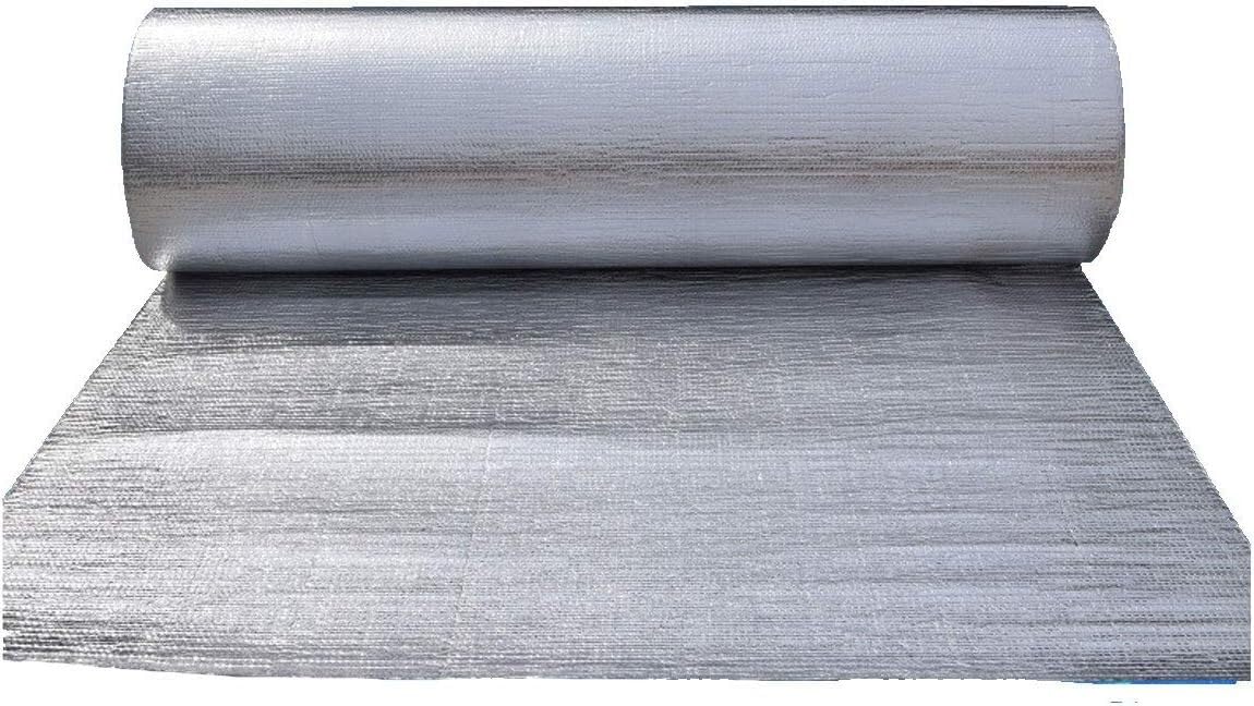 Izolacja termiczna z efektem odbicia Folia izolacyjna Dachy Ściany Aluminiowe paski izolacyjne Izolacja termiczna przed zimnem(1x25m)