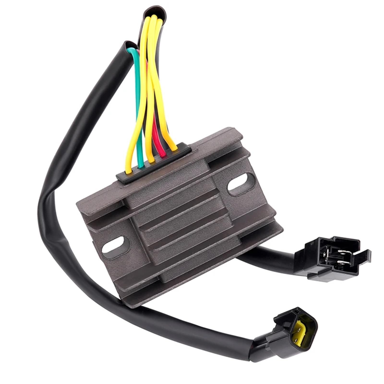 Regulador voltaje moto‌ Estabilizador de voltaje‌ Rectificador regulador de voltaje y bobina de estator para motocicletas Suzuki DRZ400 DR-Z400 32800-29F00. Compatible con Kawasaki KLX400.(Rectifier)