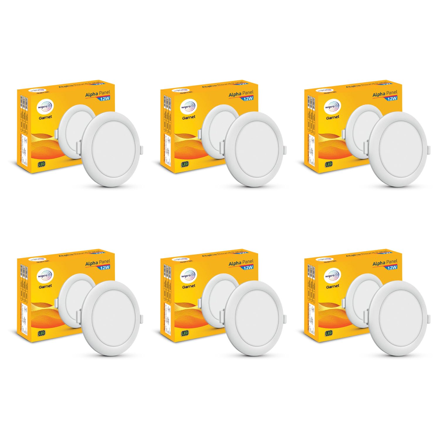 Wipro Garnet LED Alpha Panel - Neutral White -10