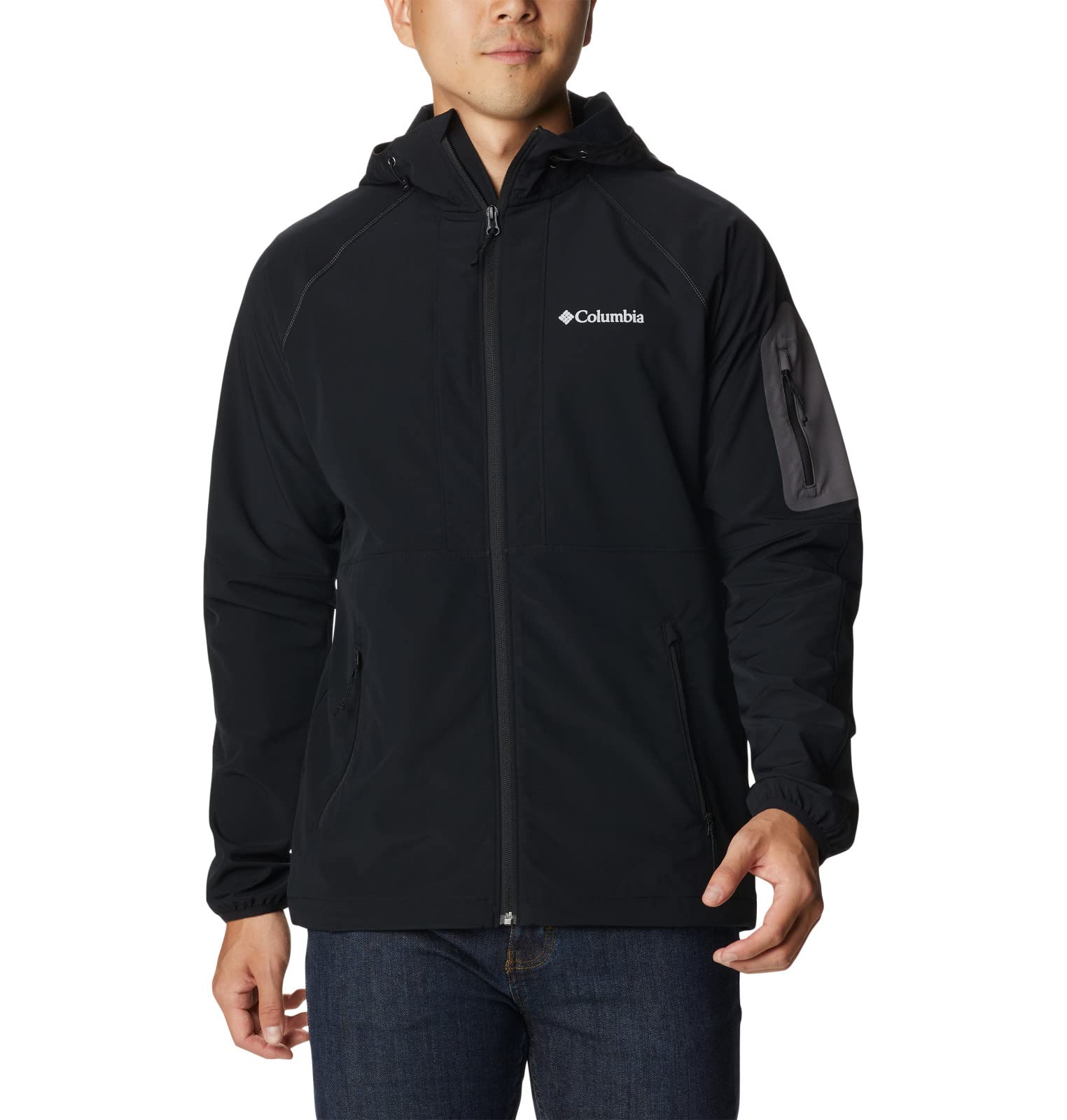 Columbia Kurtka softshell z kapturem Tall Heights Mężczyźni Tall Heights™ Softshell Z Kapturem