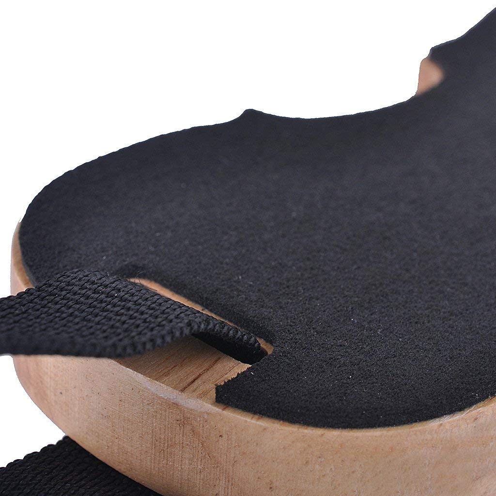 Cale-pique Protecteur de Fin en Bois Support Ancrage Antidérapant Portable pour Violoncelle - Bois