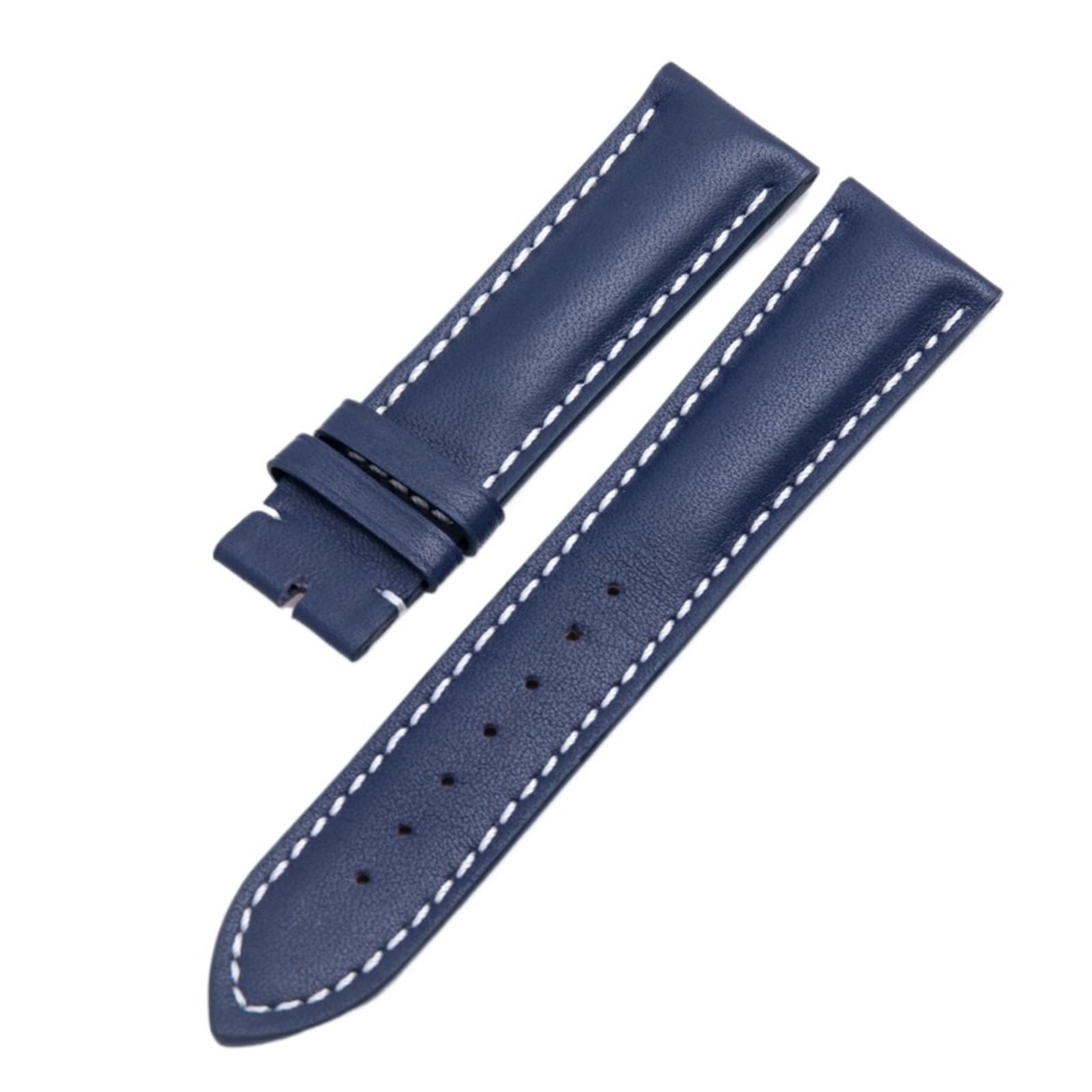 Bracelet montre cuir 24mm anti irritation pour Superocean - 8