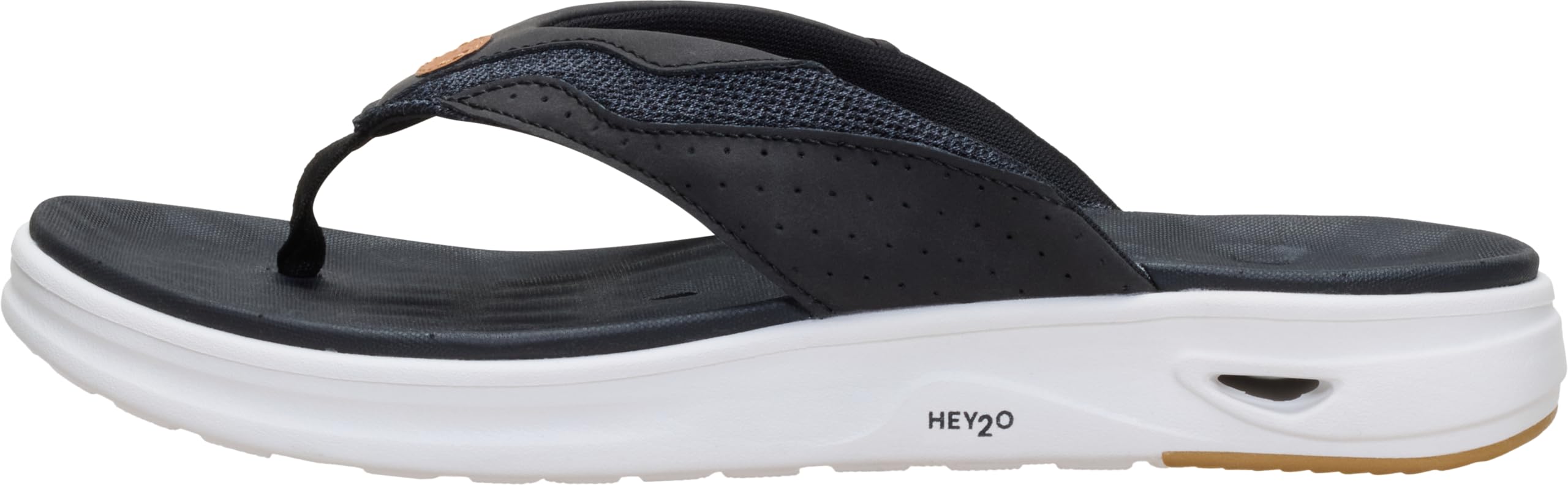 HEYDUDE Men's Hey2O Flip Flop Mesh Sandal | Water Friendly Flip Flops with Drainage Outsole and Quick Dry Upper