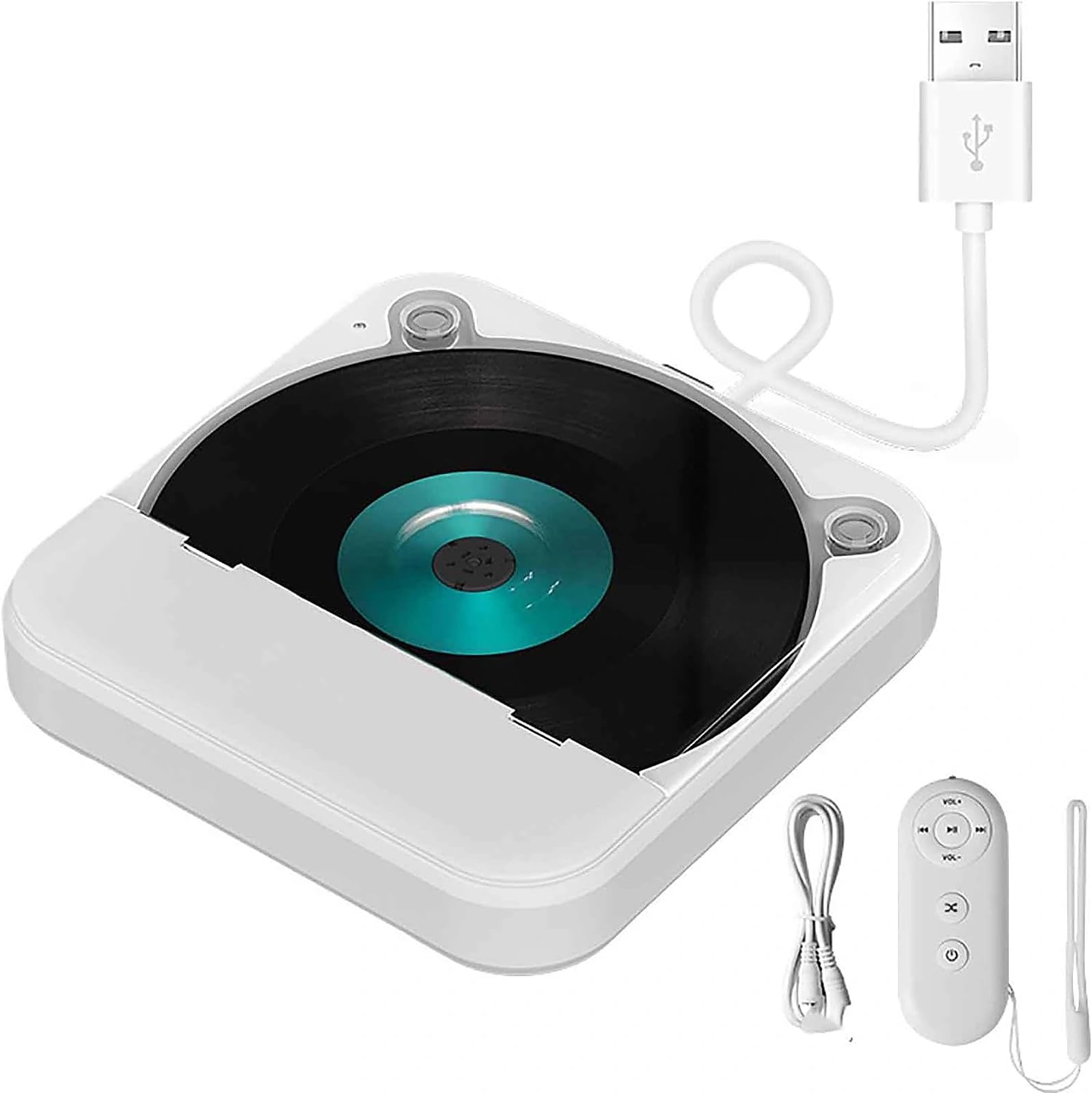 Amazon.co.jp: USB/AUX搭載車用ポータブルCDプレーヤー | コンパクト