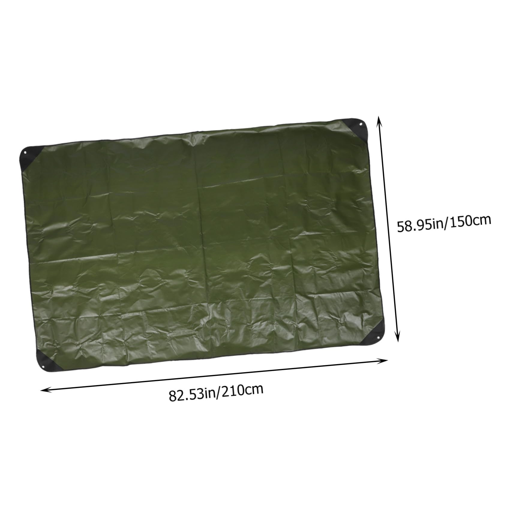 Térmica y Cortavientos para Camping y Emergencia Aislante Térmico Multifuncional para Picnic Senderismo y Actividades al Aire Color Verde