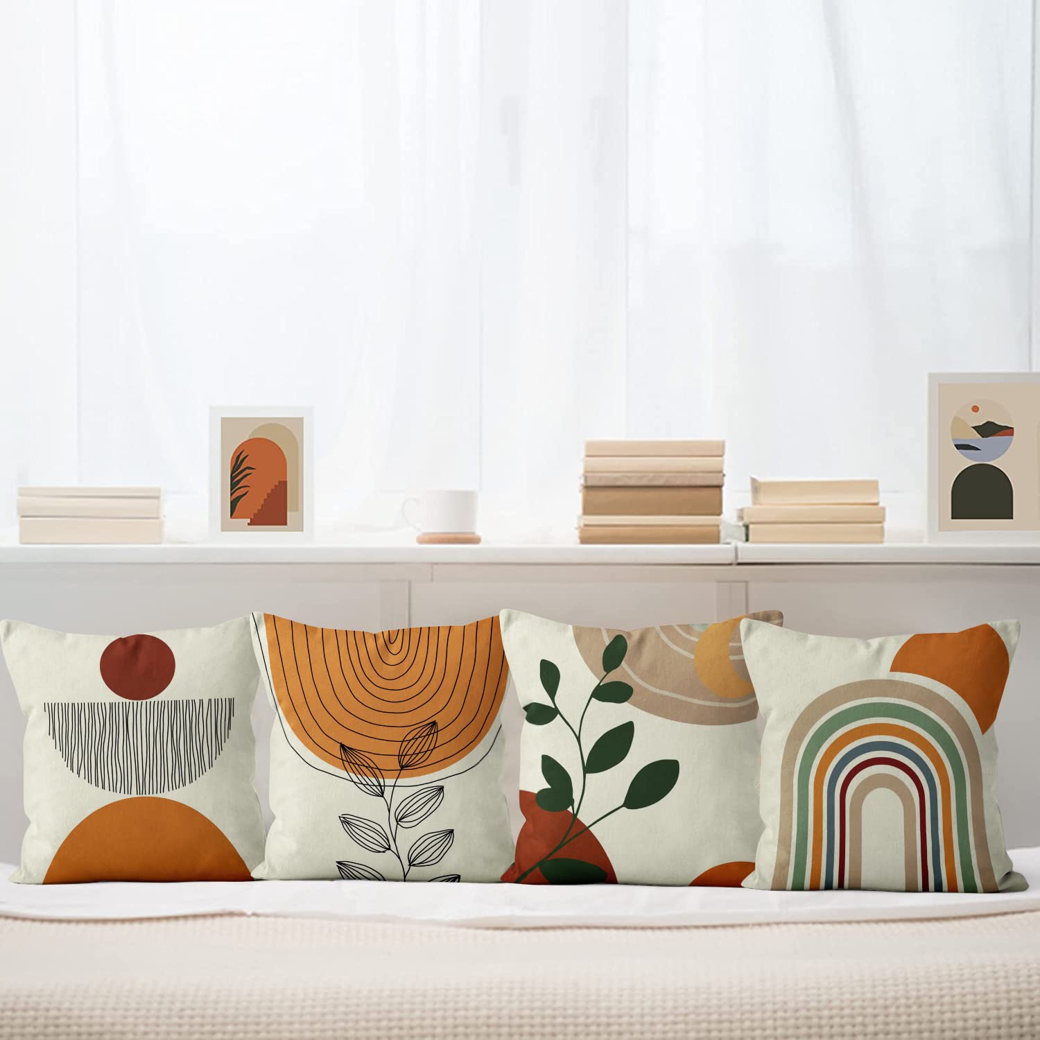 Sollbry federe per cuscini 45 x 45 cm, fodera per cuscino decorativa