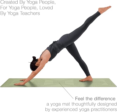 Miniatura 5 de agoy Pro+ Warrior - Esterilla de yoga antideslizante de alta calidad - Diseño ecológico - Alfombrilla de poliuretano con agarre húmedo y seco + -