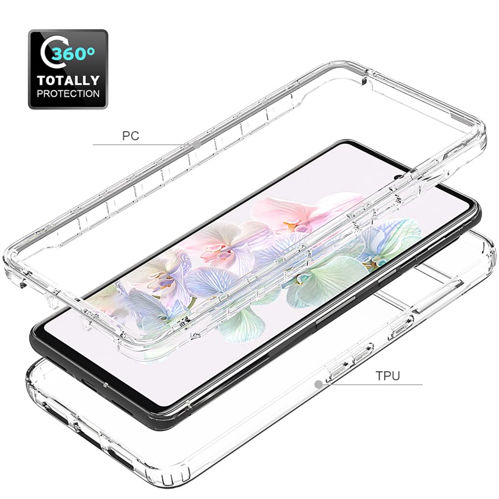 Custodia per Google Pixel 7 Pro Hybrid 3in1 PC e TPU antiurto, custodia