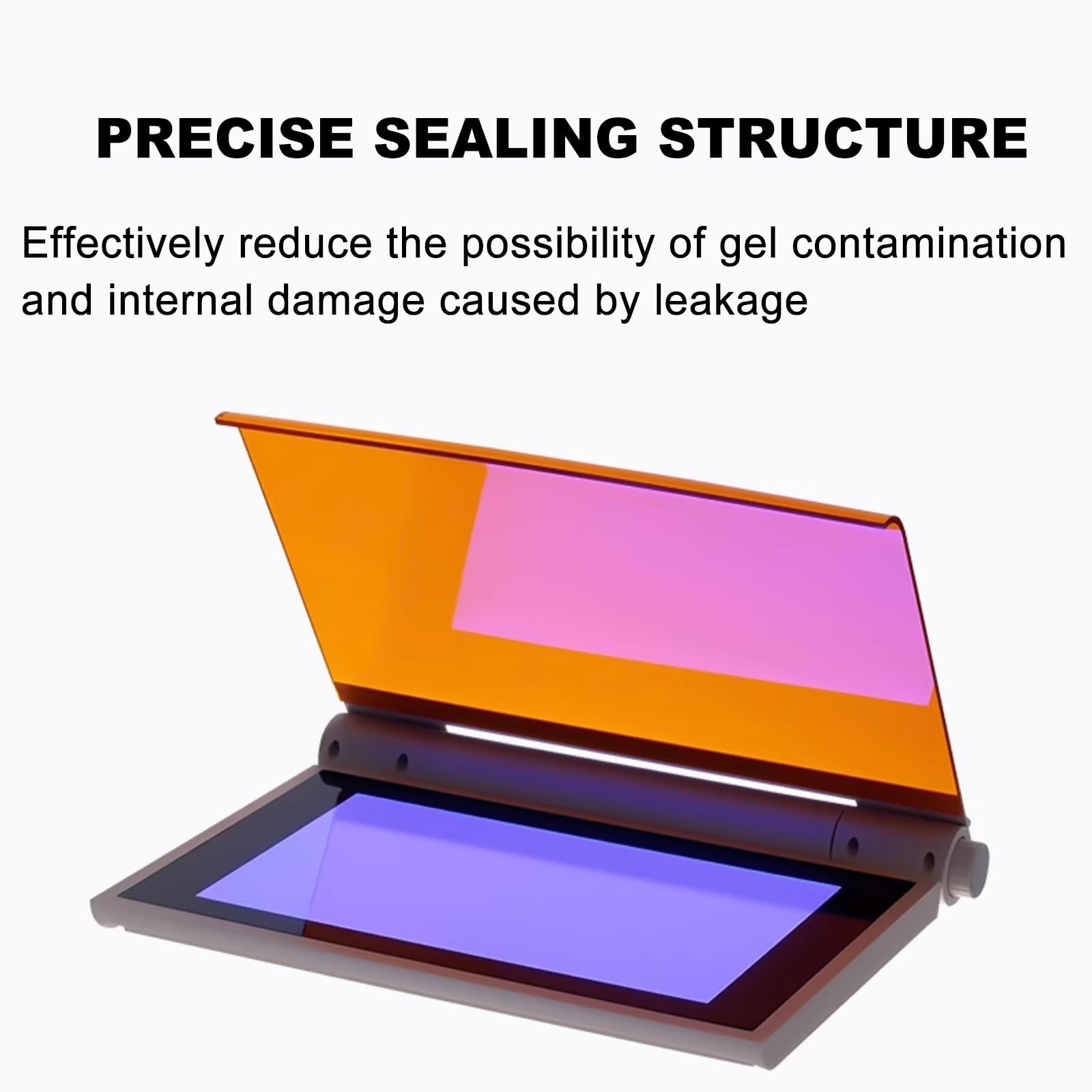 Transiluminador LED azul 470 nm, cortador de gel con luz azul, proyector UV para proteínas y ácidos nucleicos, longitud de onda máxima 470 nm, para visualización de electroforesis en gel y corte de ge