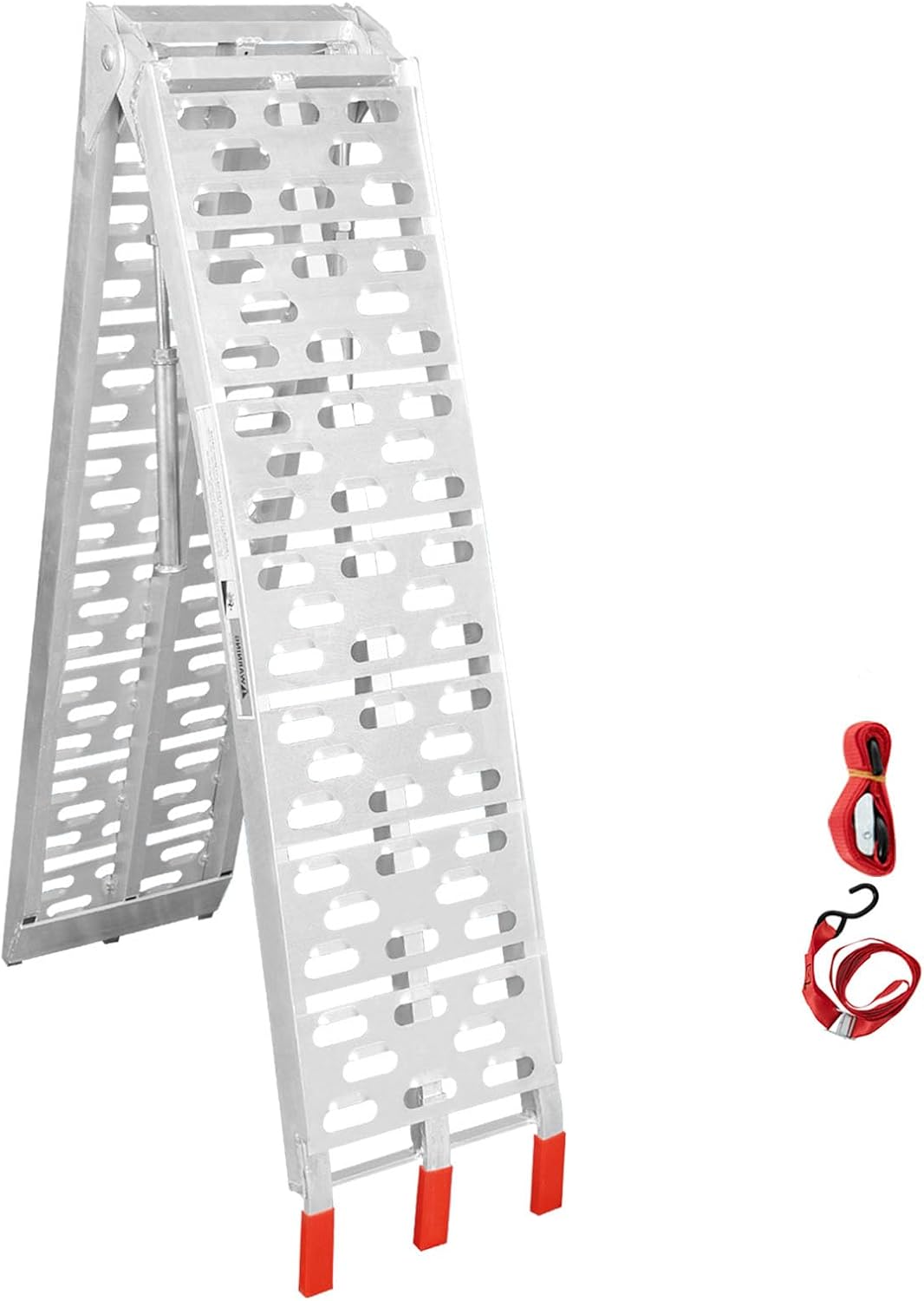 Advwin Loading Ramp 1500lbs/680kg Capacity 7.5 ft/2.3M 1PCS Aluminum Folding Ramp for Motorcycles, ATVs, Dirt Bike, Lawn Mowers, Snowblower