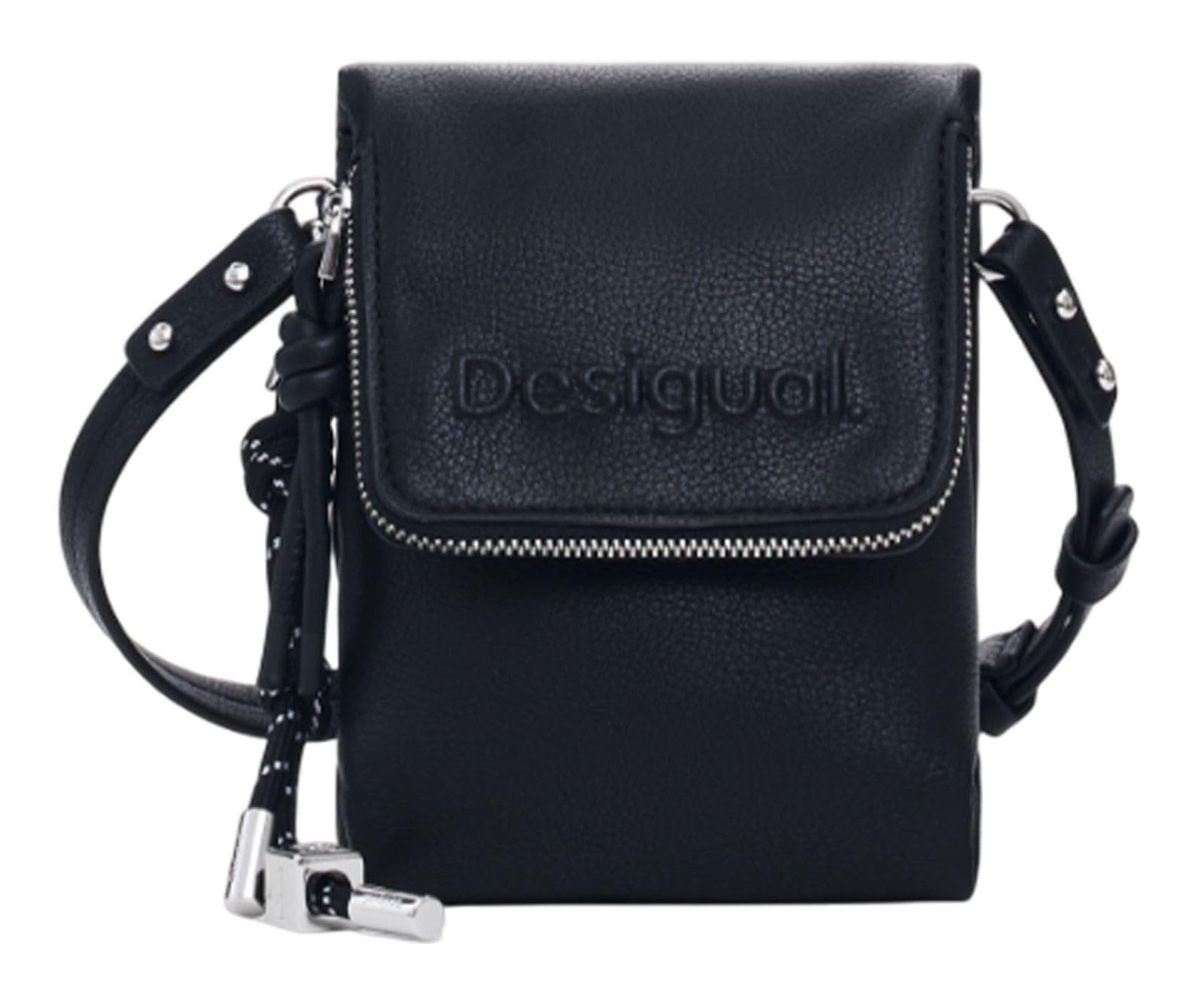 Desigual Damen Schwarz Mone Phone Bag Black