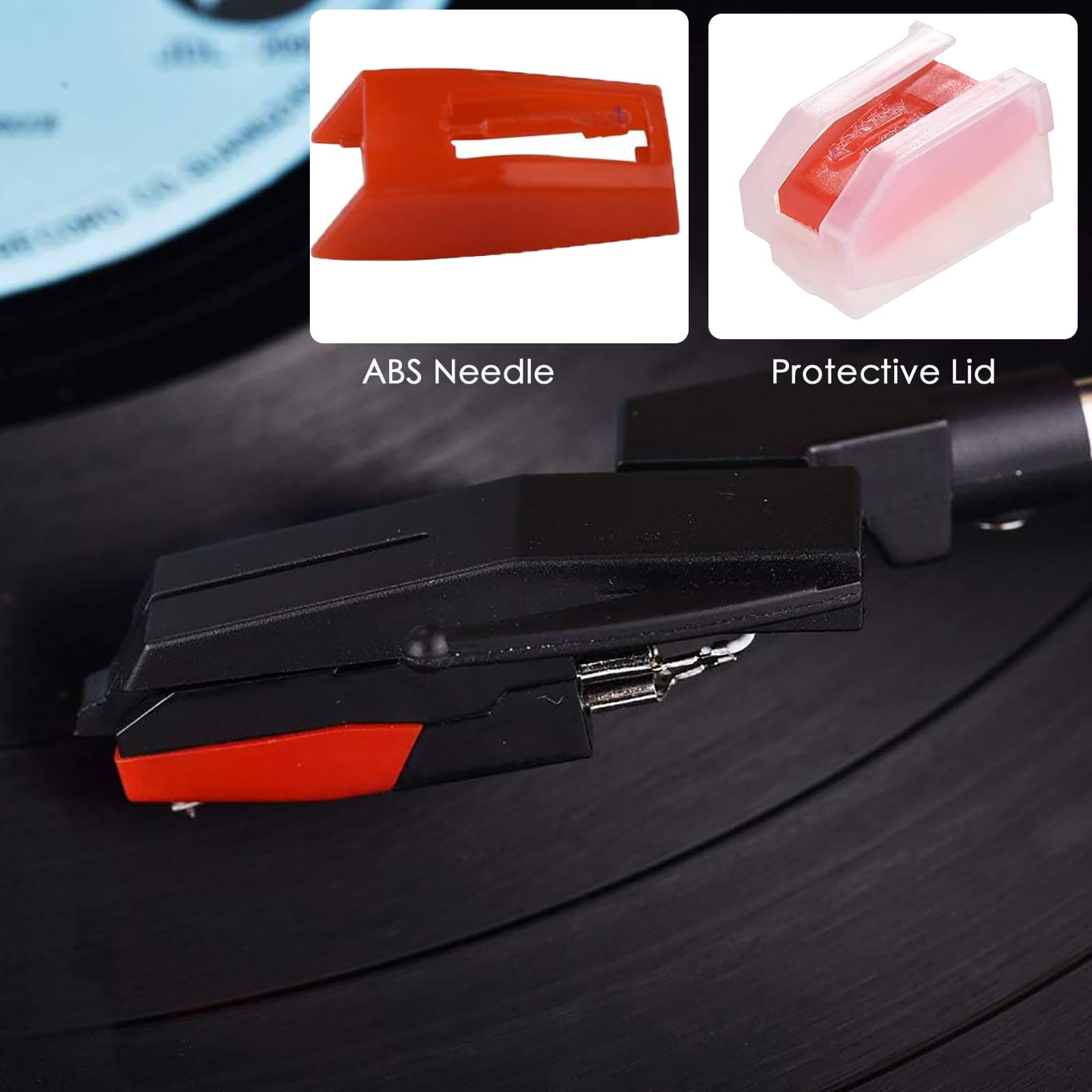SEWOART Record Player Needle Replacement For Turntables With Dual