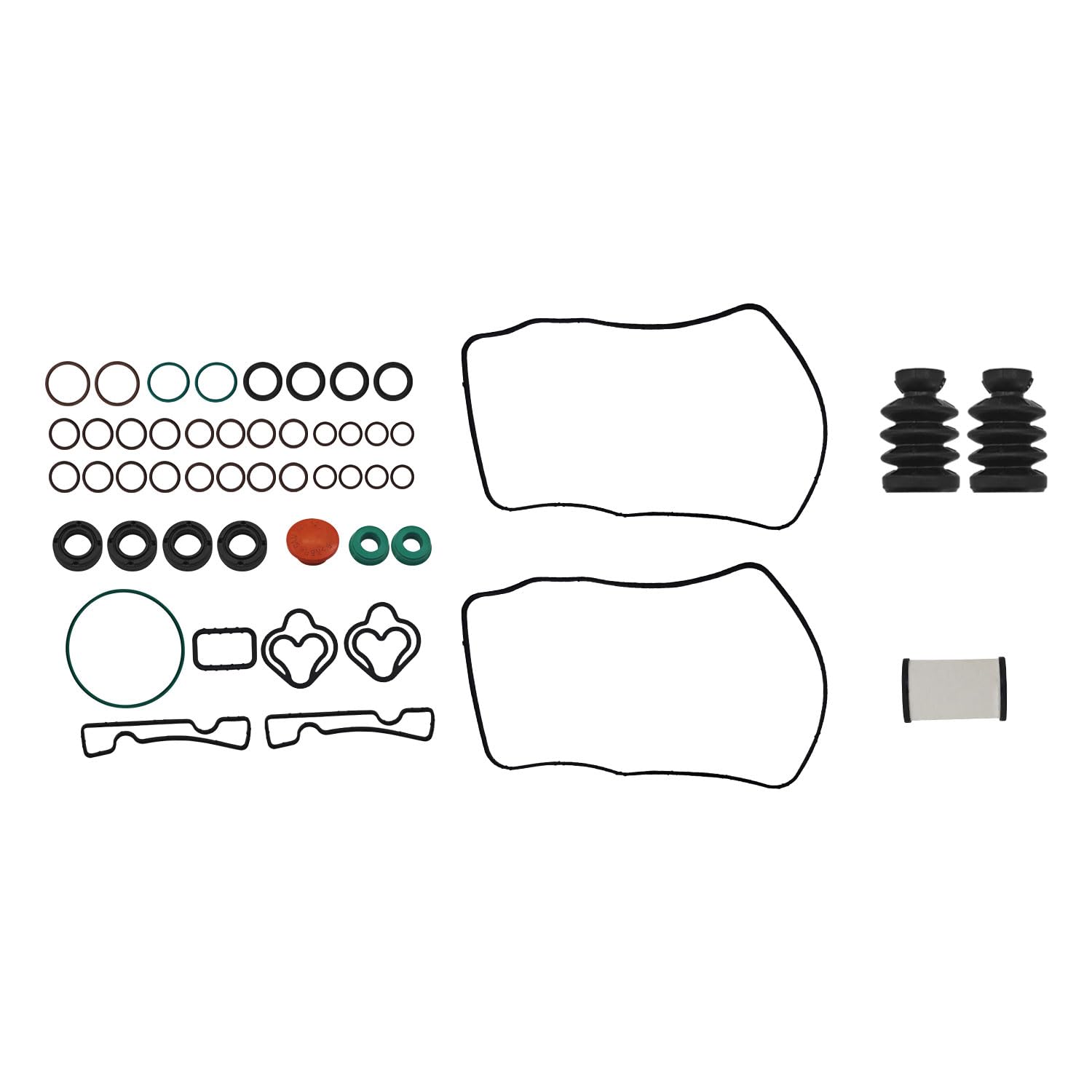 Reparatursatz DSG Mechatronik 7Gang 0AM DQ200 kompatibel mit VW Audi Seat Skoda P17BF P189C | Mit Trockenkupplung und Dichtung