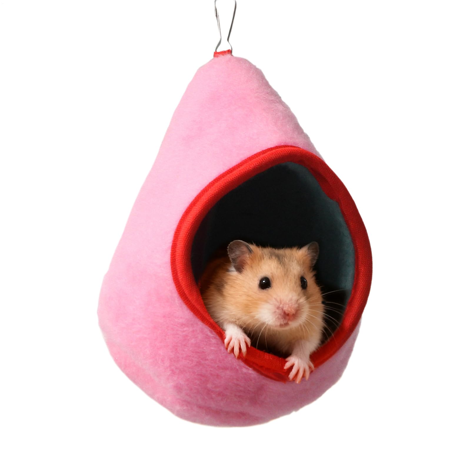 Amaca per criceti fantasia - Soffice sospeso, comodo in peluche con ganci, materiale durevole lavabile, casetta sospesa per criceti dorati e piccoli animali domestici | Accessorio decorativ
