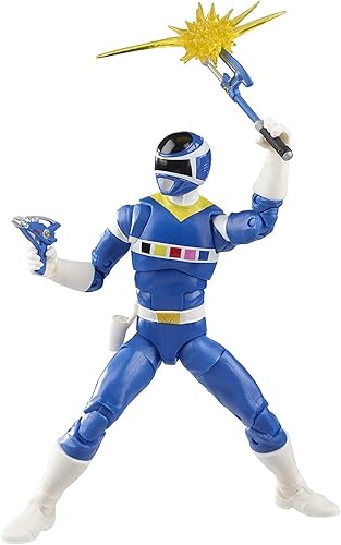 Miniatura 3 de Hasbro Power Rangers Lightning Collection - Figura de acción de 6 pulgadas, paquete de 2 unidades en Space Blue Ranger y Psycho Silver Ranger