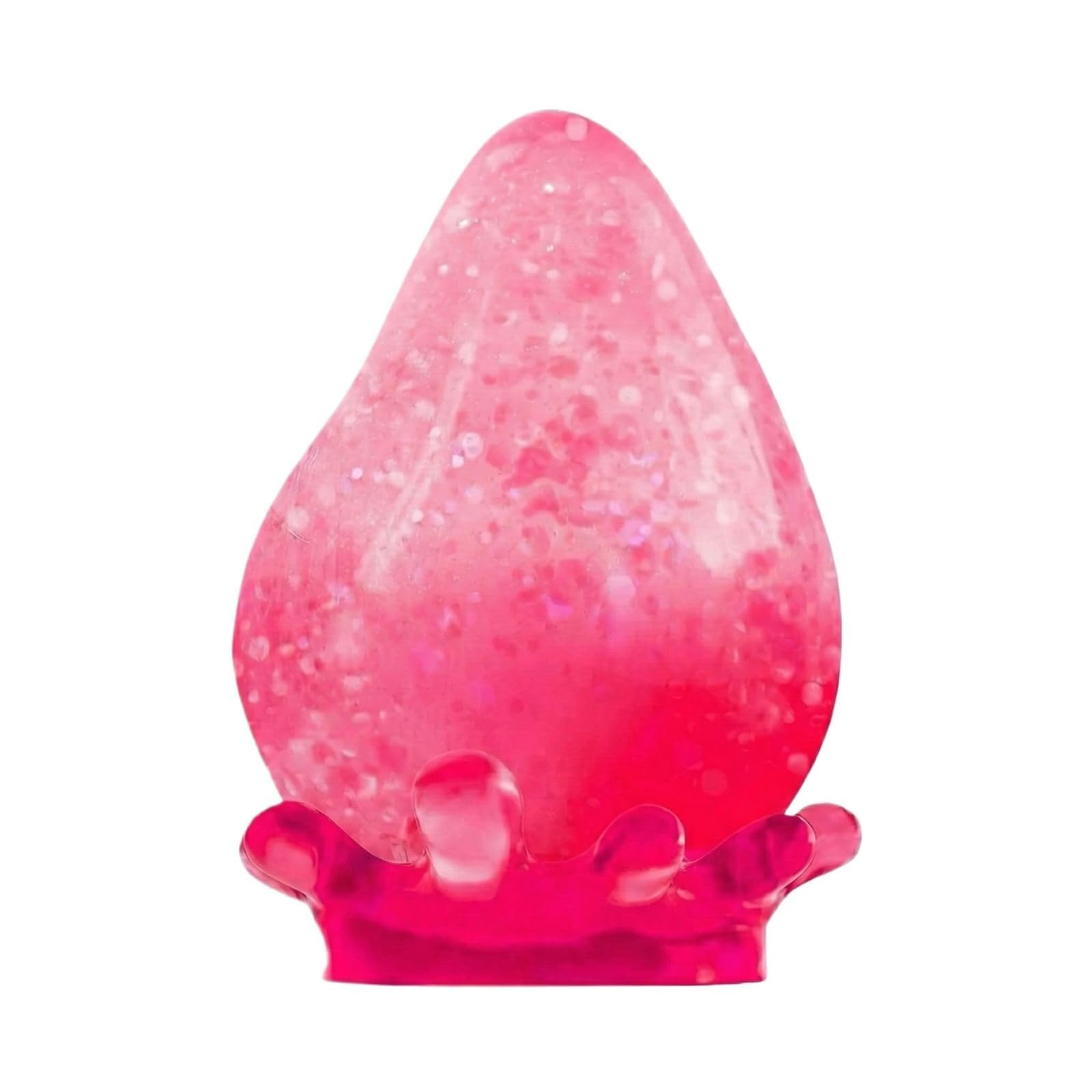 Water Drop Squeeze Squishies,Soft Fidget Stress Ball,Malt Sugar Squishy Stress 2026 New Slow Rise Relief Fidget Sensory for Anxiety Stress Party Favors (Pink) (Pink)