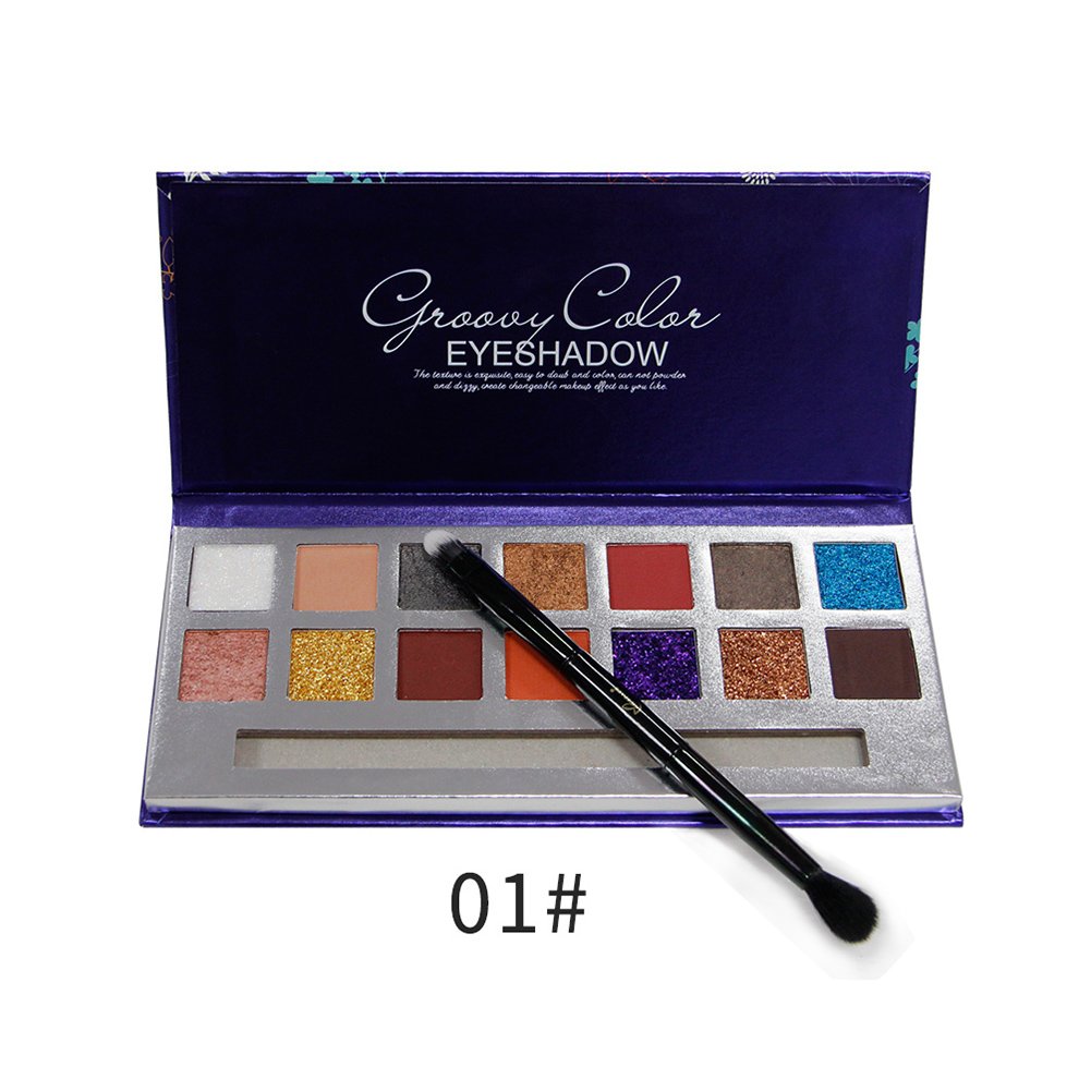 Eyeshadow Powder Palette Shining Powder Matte Glitter