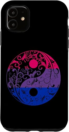 Miniatura 7 de iPhone 13 Pro Bi Pride Yin Yang Bisexual Bisexualidad Bisexual Orgullo Bisexual Funda LGBTQ