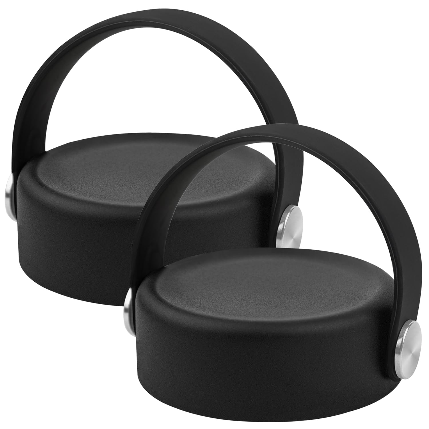 2 Pcs Replacement Lid Compatible with Hydro Flask 12 16 18 20 32 40 64oz Water Bottle, Lid Compatible with Hydro Flask and Other 2.44" Wide Mouth