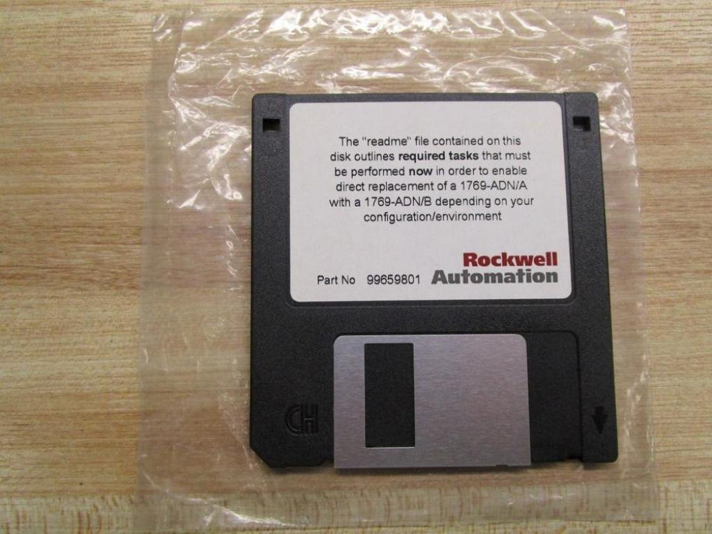 Rockwell Automation 99659801 Software Disk