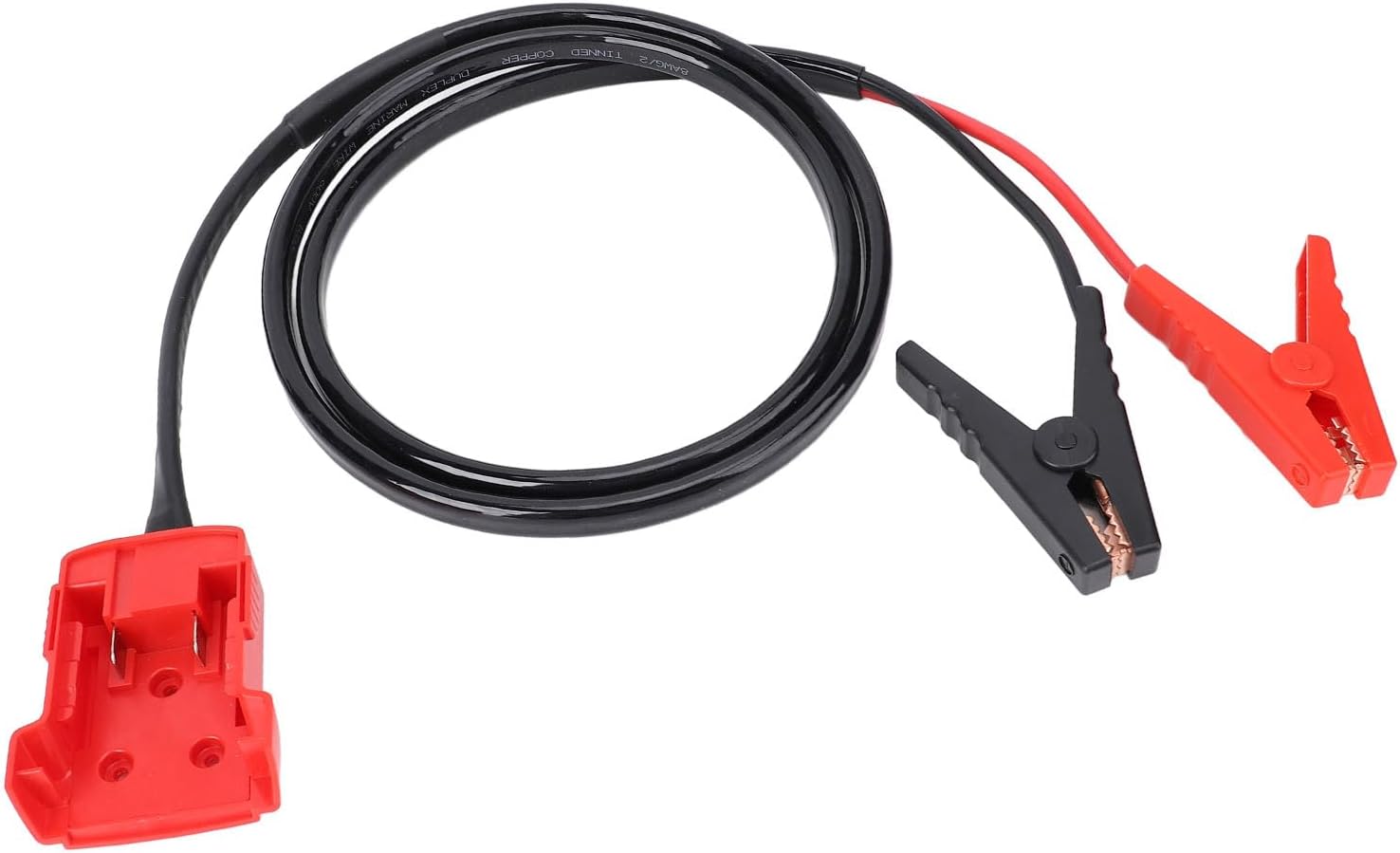 aqxreight 8AWG 5 9FT Car Jumper Cables with Adapter Portable Car Battery Cable for 12V Trucks SUVs Lightweight Structur Jumper CablesAutomotive CablesJumper Cables with Adapter8AWG 5
