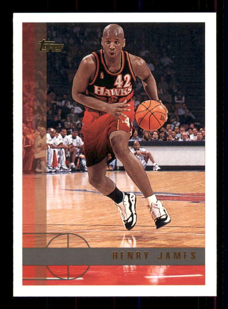 Amazon.com: 1997-98 Topps Series 1 Basketball #53 Henry James