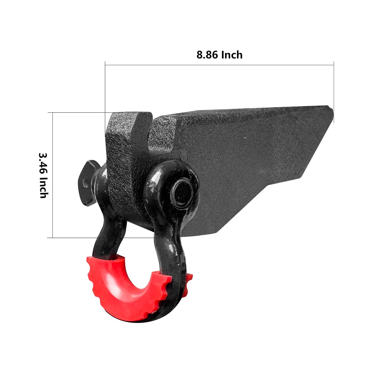 Amazon.co.jp: Vijay フロント牽引フックマウントブラケットとDリング
