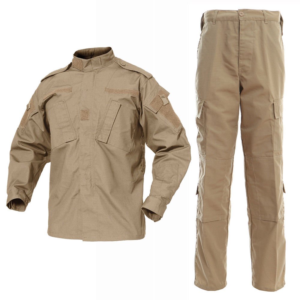 DLP Tactical BDU Combat Pants & Jacket Set Ripstop PolyCotton Reinforced Knees & Elbow Military-Style Uniform product thumbnail 2