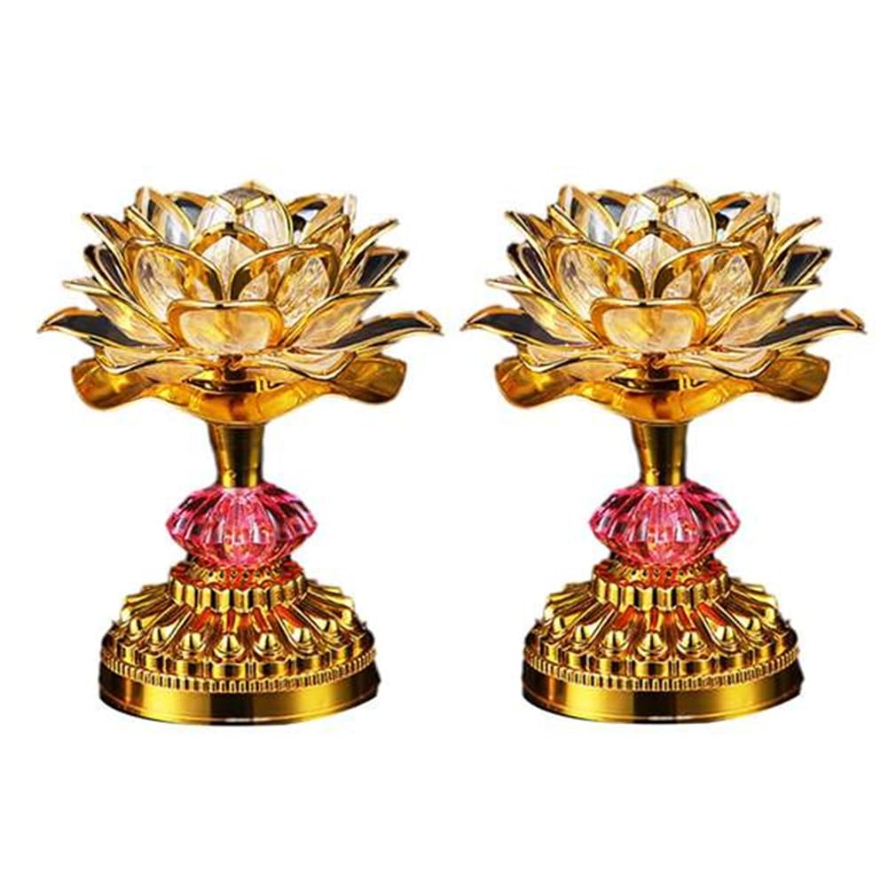 Lampes bouddhistes lotus pour illuminer votre esprit et guider vos méditations