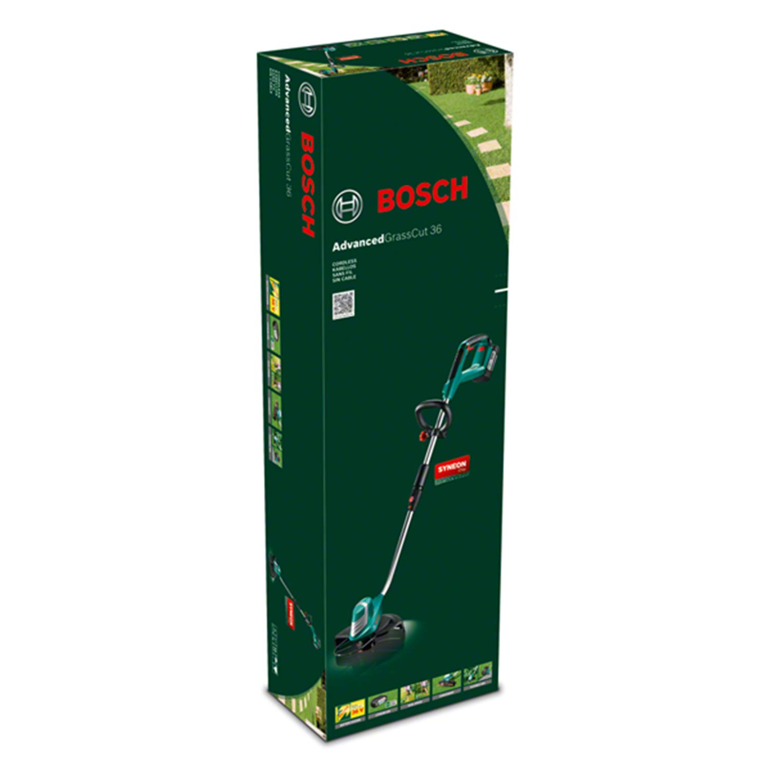 Bosch cortabordes a batería AdvancedGrassCut 36 (1 batería, sistema de 36 V, en caja)