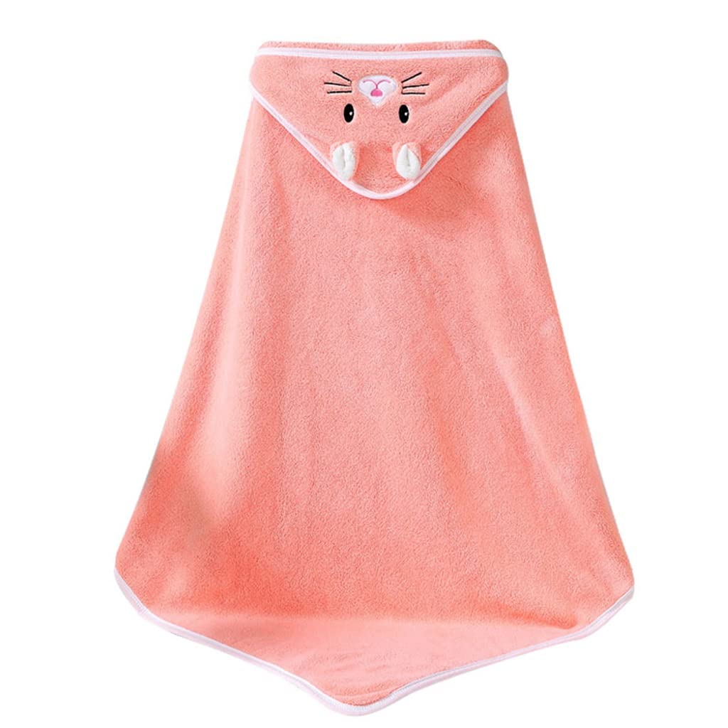 Baby Bath Towel Girl Boy Baby Towel Newborn Hooded Cartoon Coral Fleece Baby Towel Blanket Newborn Baby Bathrobe