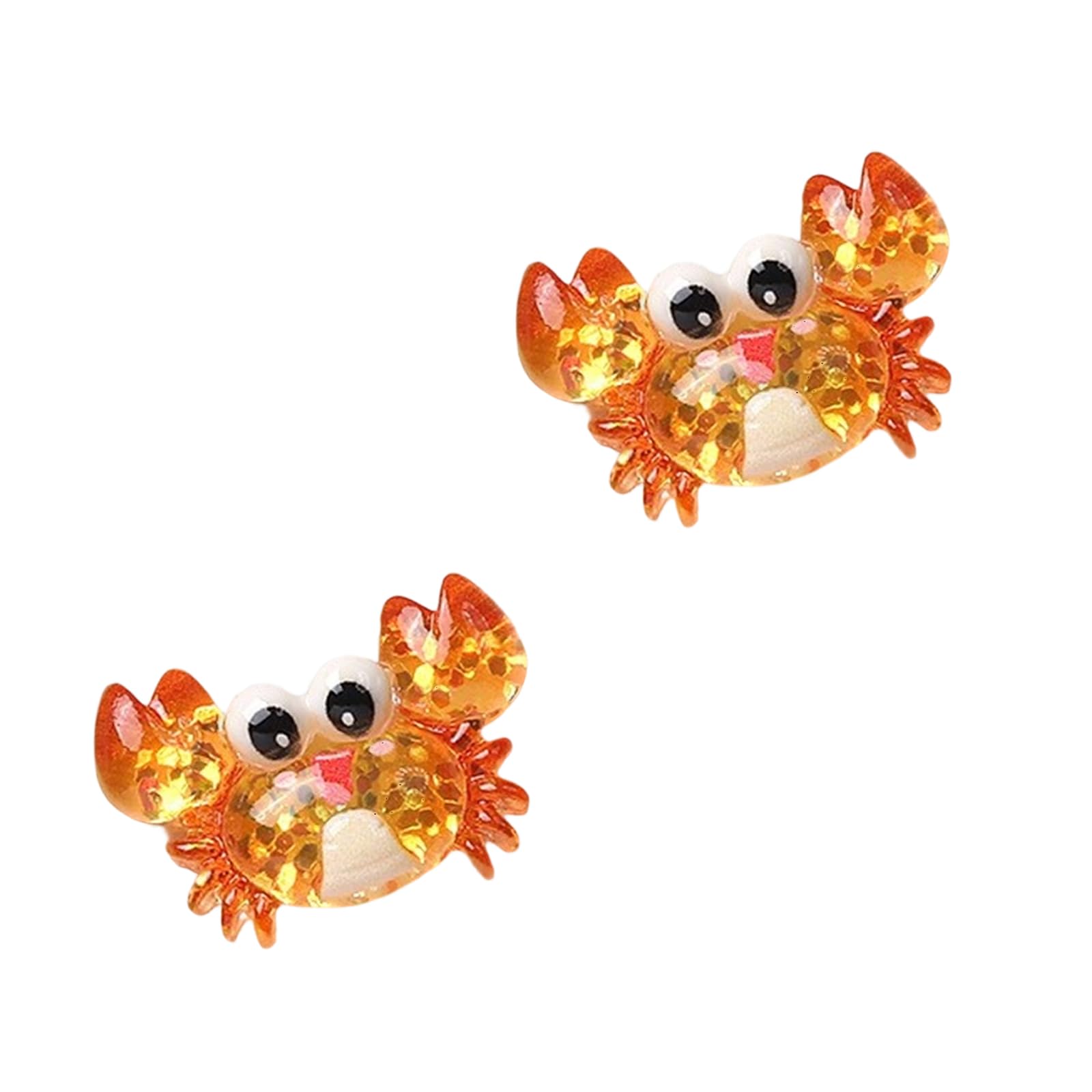 Tsophreniq 2 / 6Pcs Resin Sea Animal Figurines Flatback Resin Sea Creature Miniature Ornament for Art Craft Scrapbooking Decoration Festival Wrapping