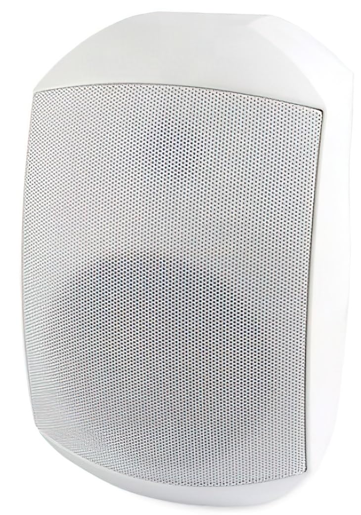 CMX Audio WSK-860DSW 2-Way 60W Indoor/Outdoor Wall Mount Speaker, White; IP66 Waterproof Finish; 8