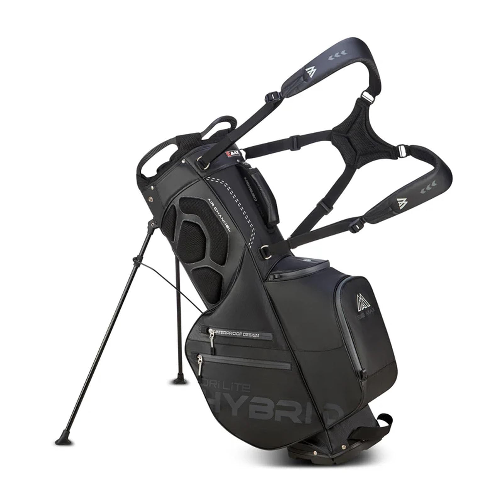 Big Max Dri Lite Hybrid Plus Sac sur pied Noir