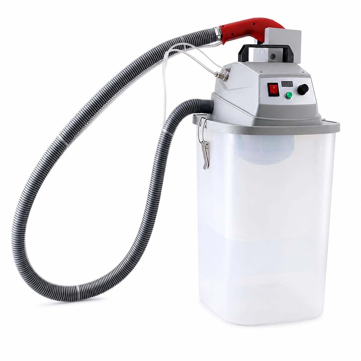 Recortadora de roscas de 450W con motor sin escobillas y aspiración de 10 kPa para talleres