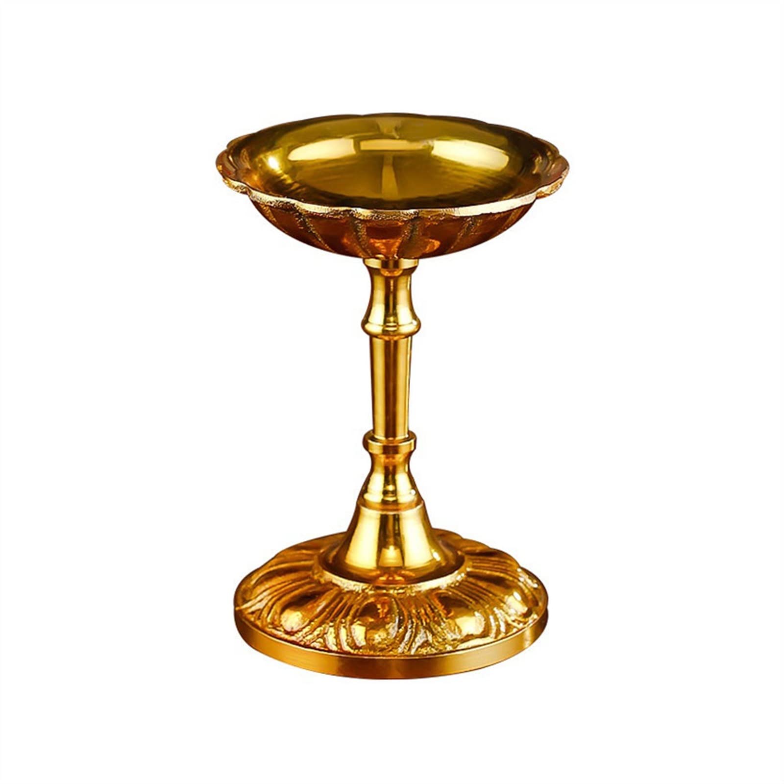 Candle Lights Copper Candlestick Table Center Decoration Candle Compartment Rack Interior Household Offer Candle Holder