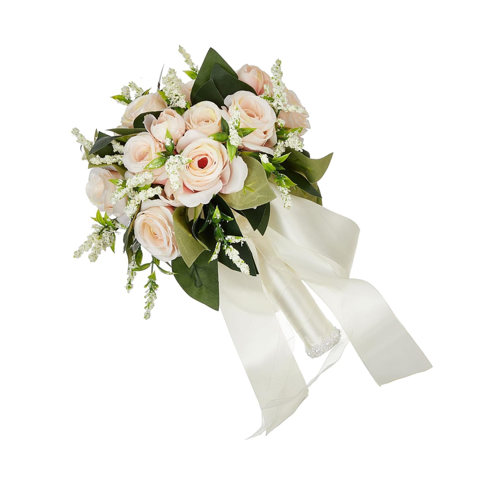 Realistic Looking Weatherproof Bouquet Beach Wedding Bridal Bouquet Photography Prop Bride for Wedding