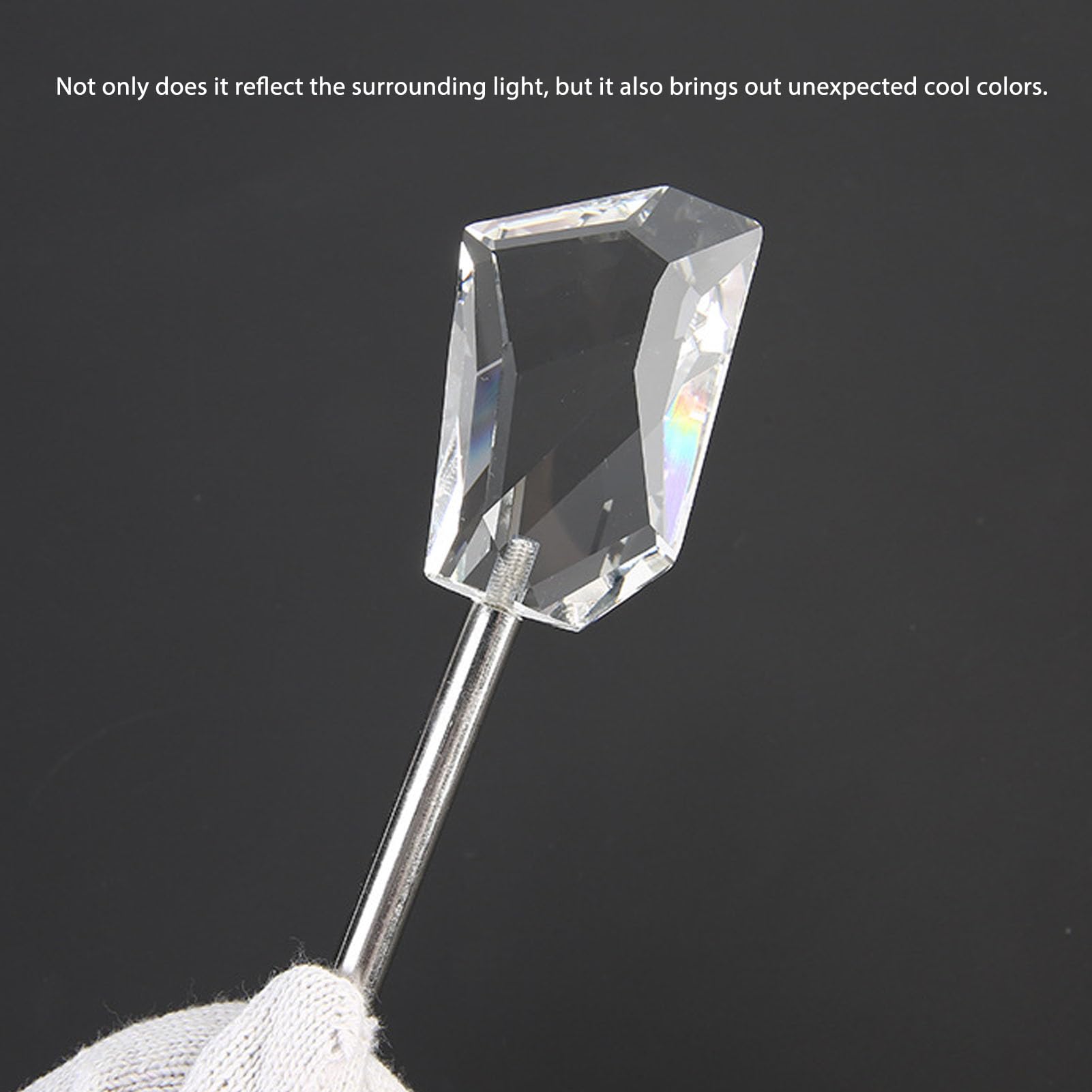 Filtre à Prisme enPortable, Effets de Prise de Vue Cool de 70 Mm, Lumière Colorée Arc-en-Ciel, Accessoires de Photographie au Premier Plan Bokeh pour des Photos Uniques