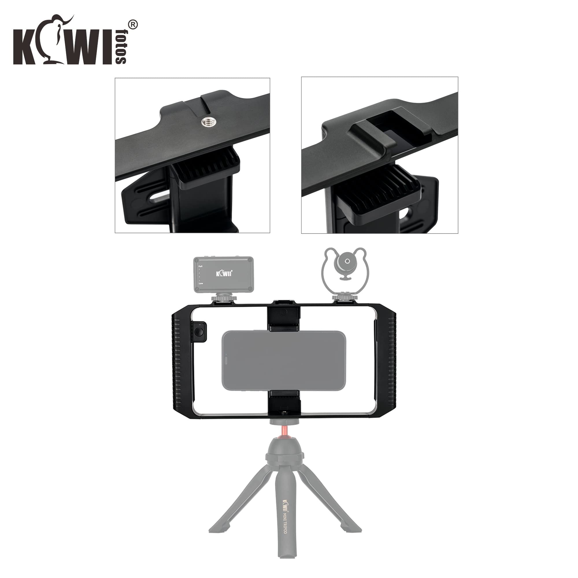 CHE Support De Stabilisateur De Caméra Pour Smartphone Portable Avec
