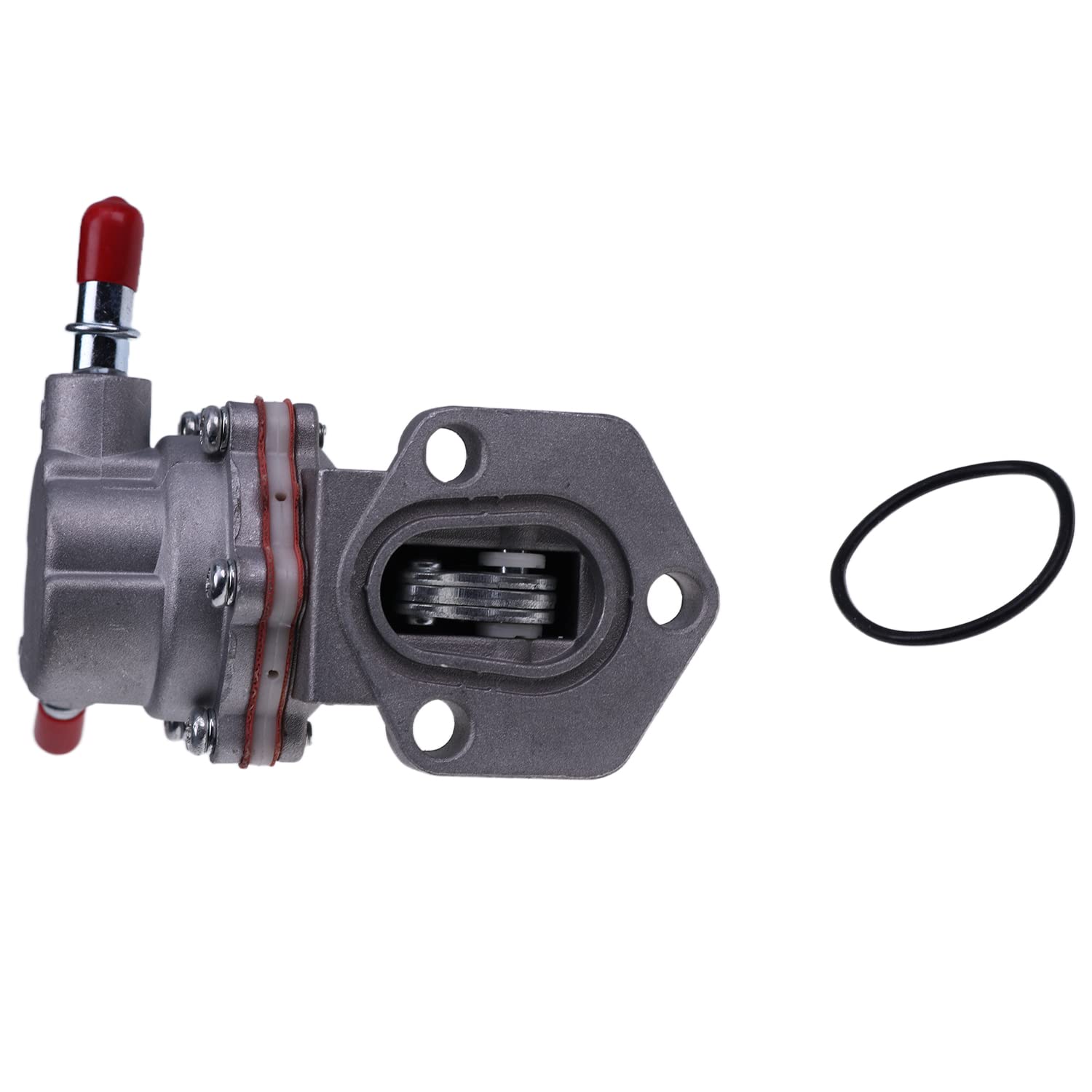 AIVWUMOTFuel Lift Pump Compatible With JCB Backhoe 1400B 1550B 1600B 1700B 3C 3CX 3D 3DX 4C 4CN 4CX 225 260 280 300 320T 330 Loader 320/07037 320/07201