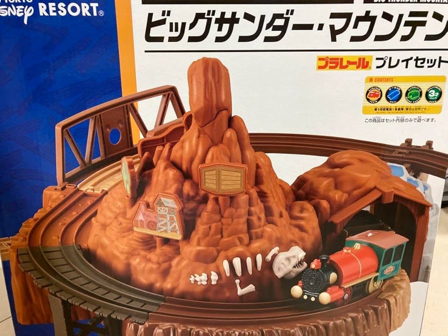 Disney - 新品 ディズニー限定品 プラレール ビックサンダーマウンテン 新品 ビッグサンダーマウンテン プラレール トレイントイ