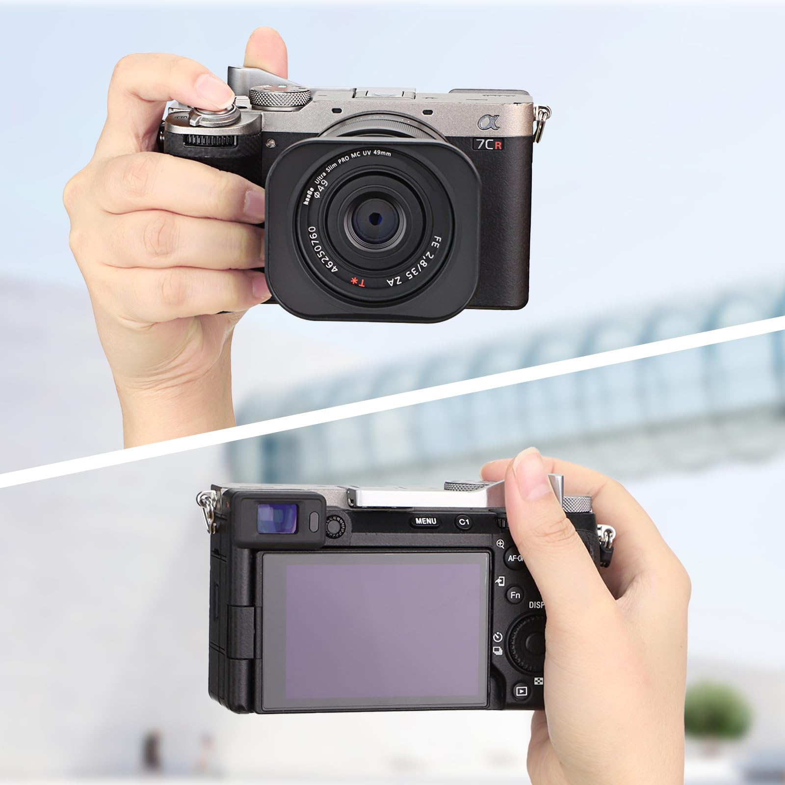 SONY α7cⅡ （保証書、サムグリップ、保護フィルム、ストラップ付き