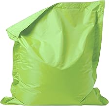 Bean Bag Bazaar Children's Bean Bag, Bean Bag Chair with Filling, Comfortable Lounge Chair, Garden Chair, Outdoor Garden Chair, Outdoor Chair, Lime Green