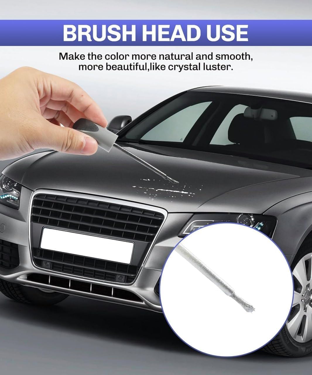 KASHTKAPI Car Scratch Remover Touch Up Paint Pen Automotive Car Paint Pen Scratch Repair for Deep Scratches Special-Purpose (GREY) - Image 9 thumbnail