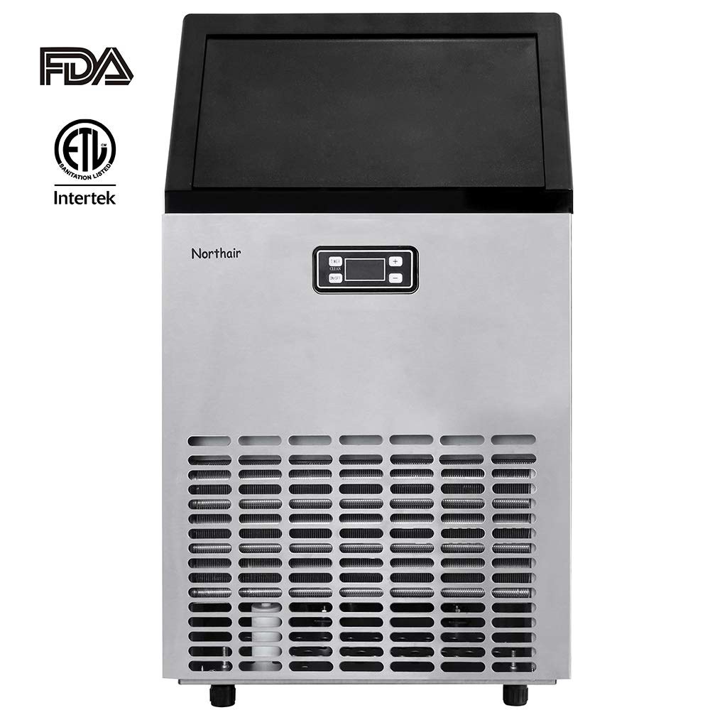 Buy Northair Commercial Ice Maker, BuiltIn Stainless Steel Ice Machine