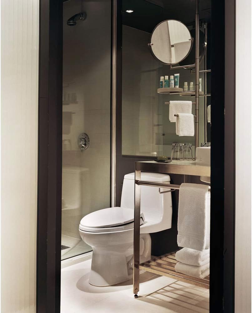 TOTO MS854114EL#01 Eco Ultramax ADA Elongated One Piece Toilet, Cotton White - - 