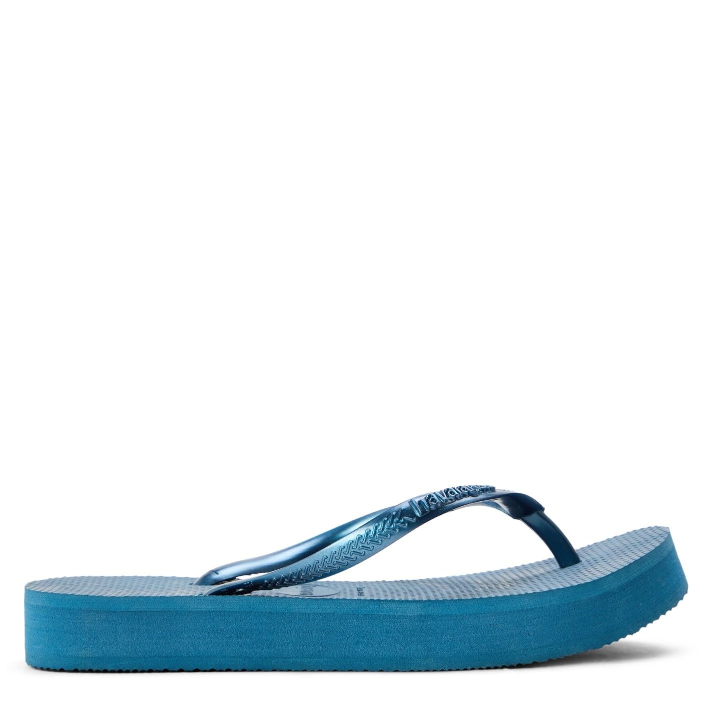 Havaianas – Slim Flatform, elegante, langlebige und vielseitige Badelatschen, mit 2,5 cm dicker Sohle, dünne Riemen, Damen